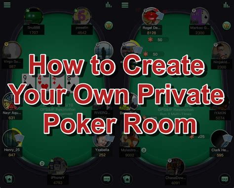 private poker room online.